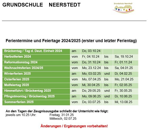 Ferientermine 2024-2025.jpg © Grundschule Neerstedt